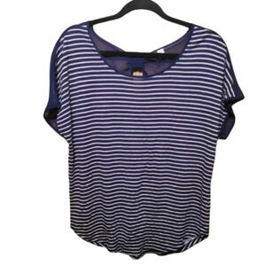 Sonoma Navy / White Striped top